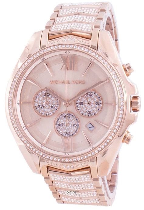 Michael Kors watch with diamonds